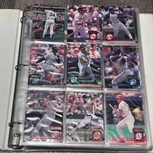 1994 - DONRUSS BASEBALL - SERIES 1 - COMPLETE 330 CARD SET IN BINDER